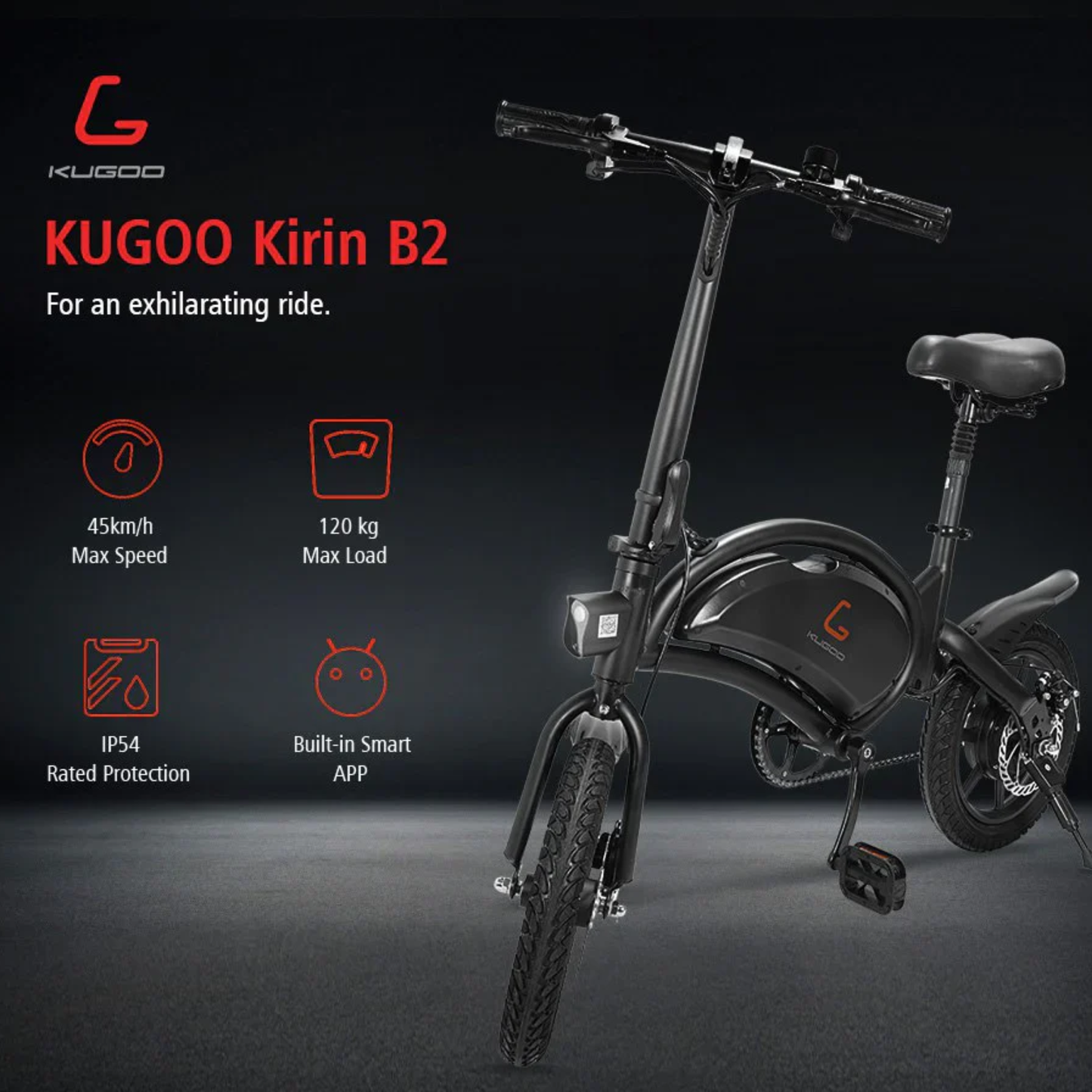 Kugoo Electric Scooter 400W 25KM Range 45KM Speed, V1
