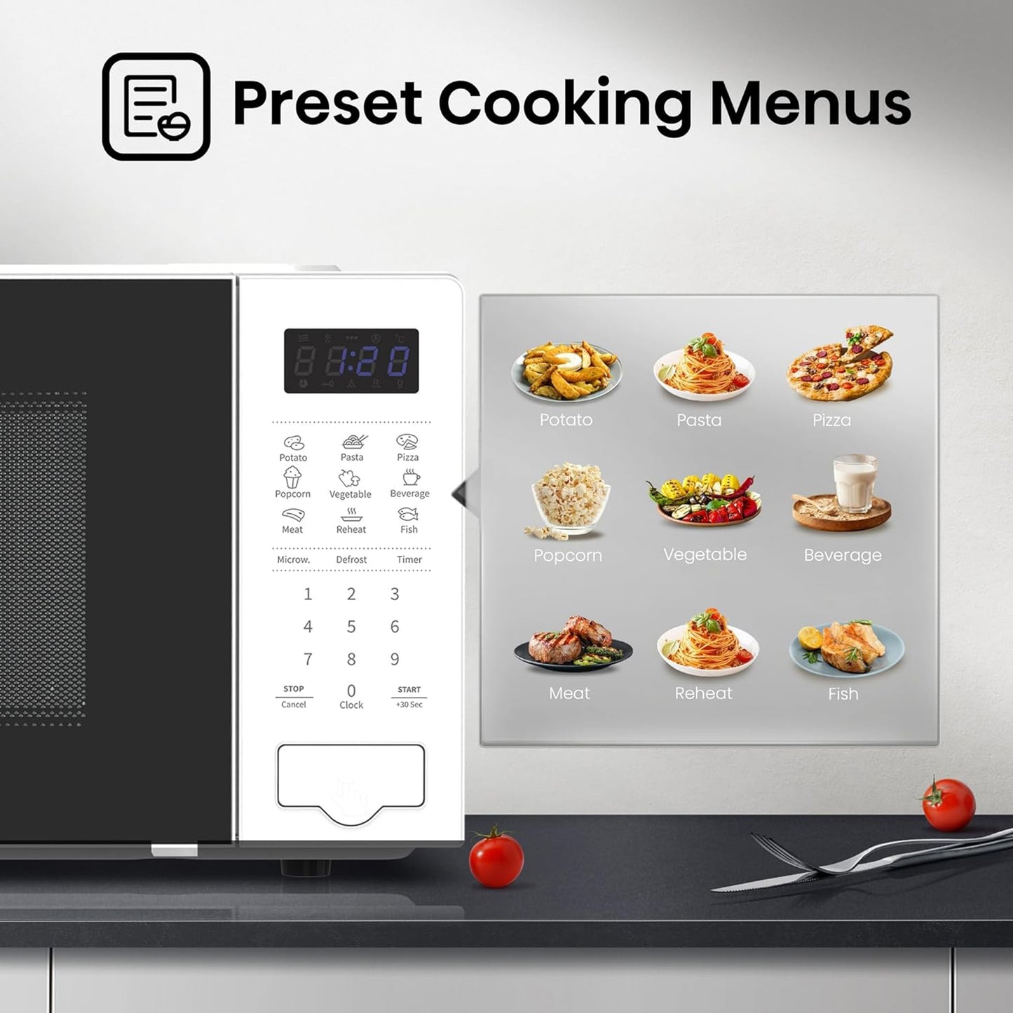 Hisense 20L Microwave Oven, H20MOWS4