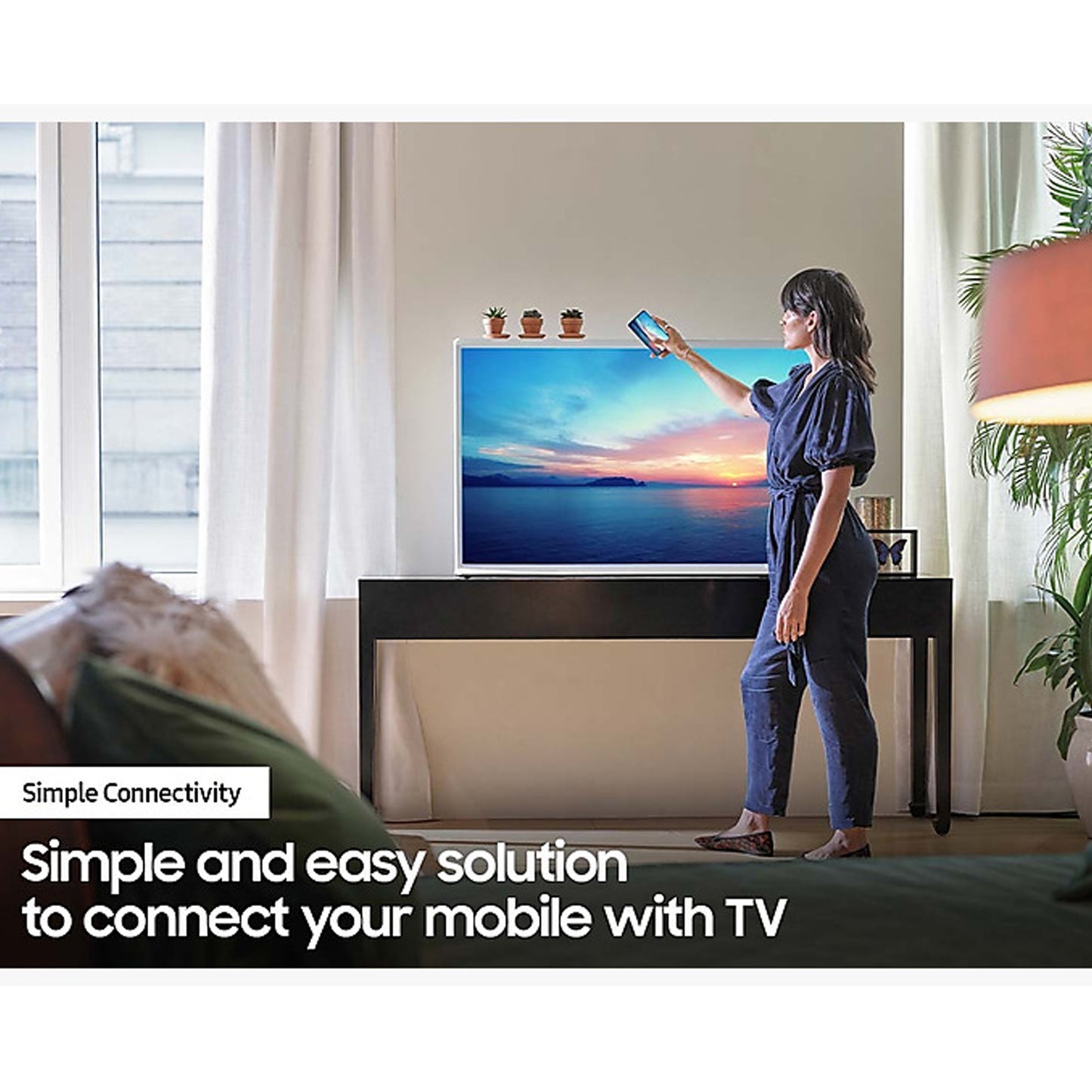 Samsung 55 inch The Serif Smart QLED TV, 55LS01B