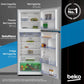 Beko 409L Double Door Refrigerator, RDNT401XS
