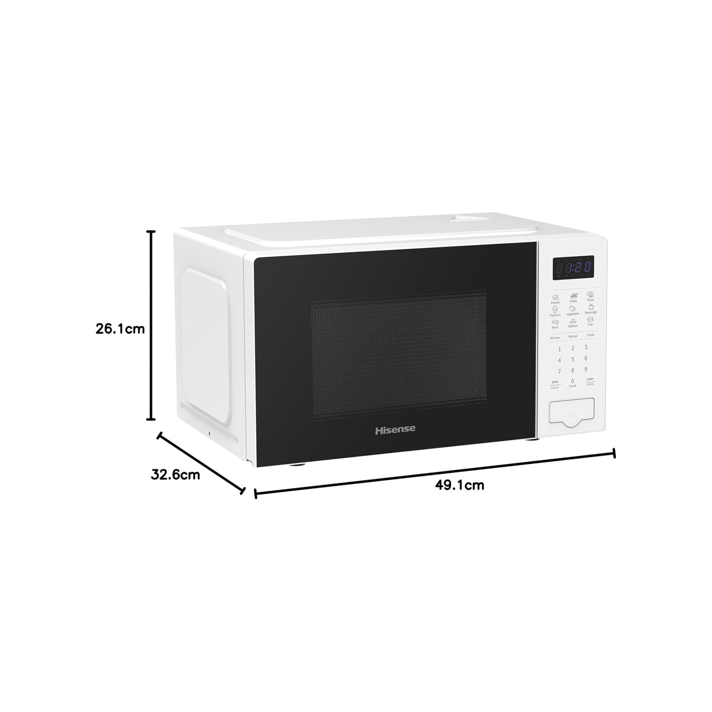 Hisense 20L Microwave Oven, H20MOWS4