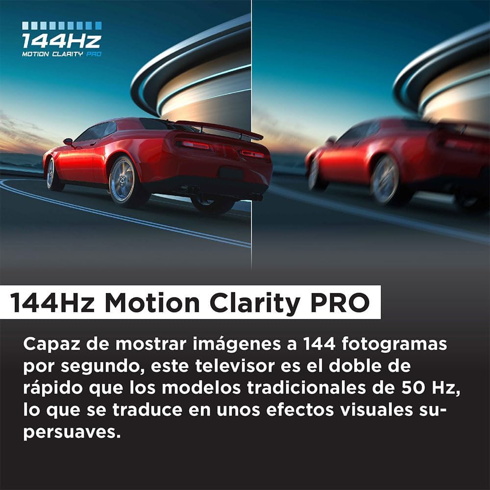 TCL 55 inch Android Smart QLED Mini LED TV - 4K - 144Hz, 55C805