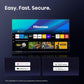 Hisense 100 inch Smart QLED TV - 4K - 144Hz, 100E8Q