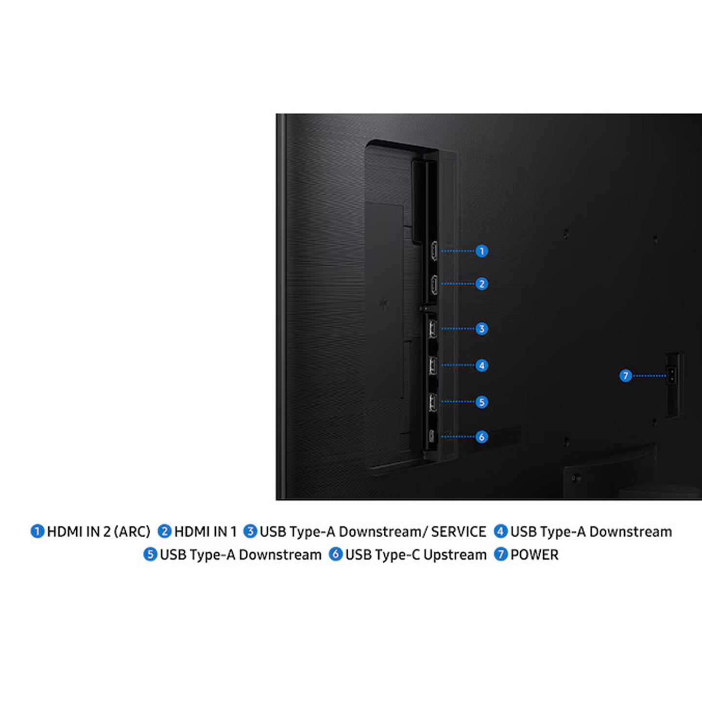 Samsung 43 inch Smart Monitor - 4K, 43M7