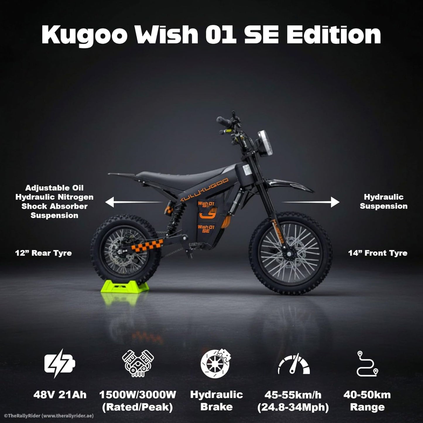 Kugoo Electric Scooter 3000W 50KM Range 55KM Speed, Wish 01