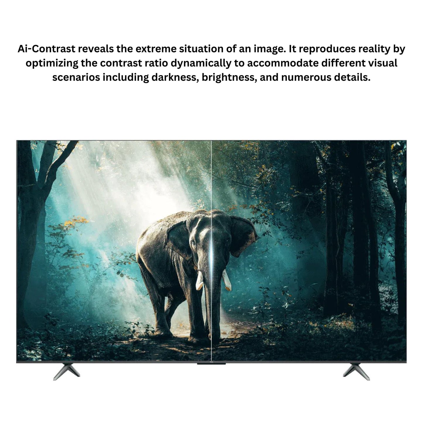 TCL 55 inch Android Smart TV - 4K, 55P71B