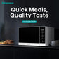Hisense 25L Large Solo Microwave Oven, HMAS2509WP