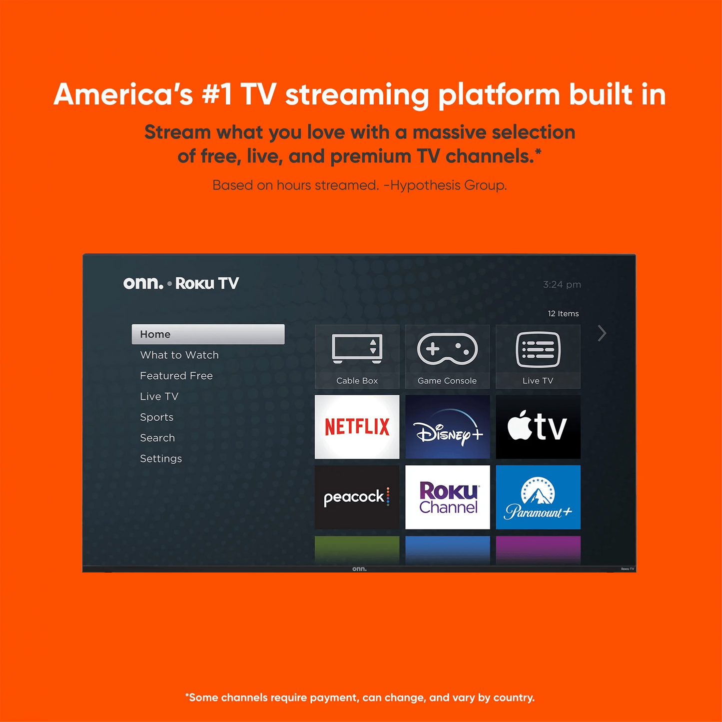 Onn 32 inch Smart TV, 100012589