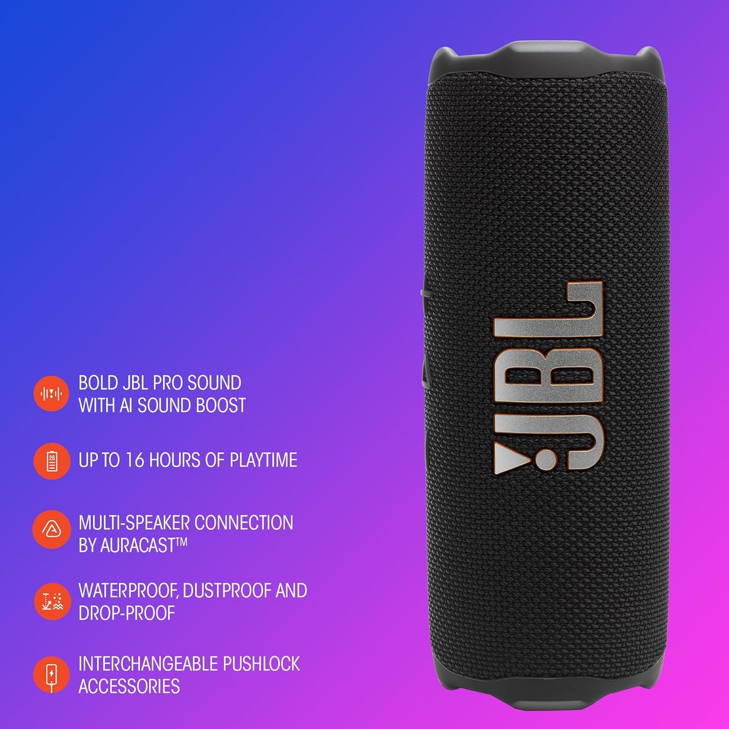 JBL Flip 7 Bluetooth Speaker
