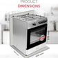 Nobel 60X60Cm 4 Burner Cooking Range, NGC6611