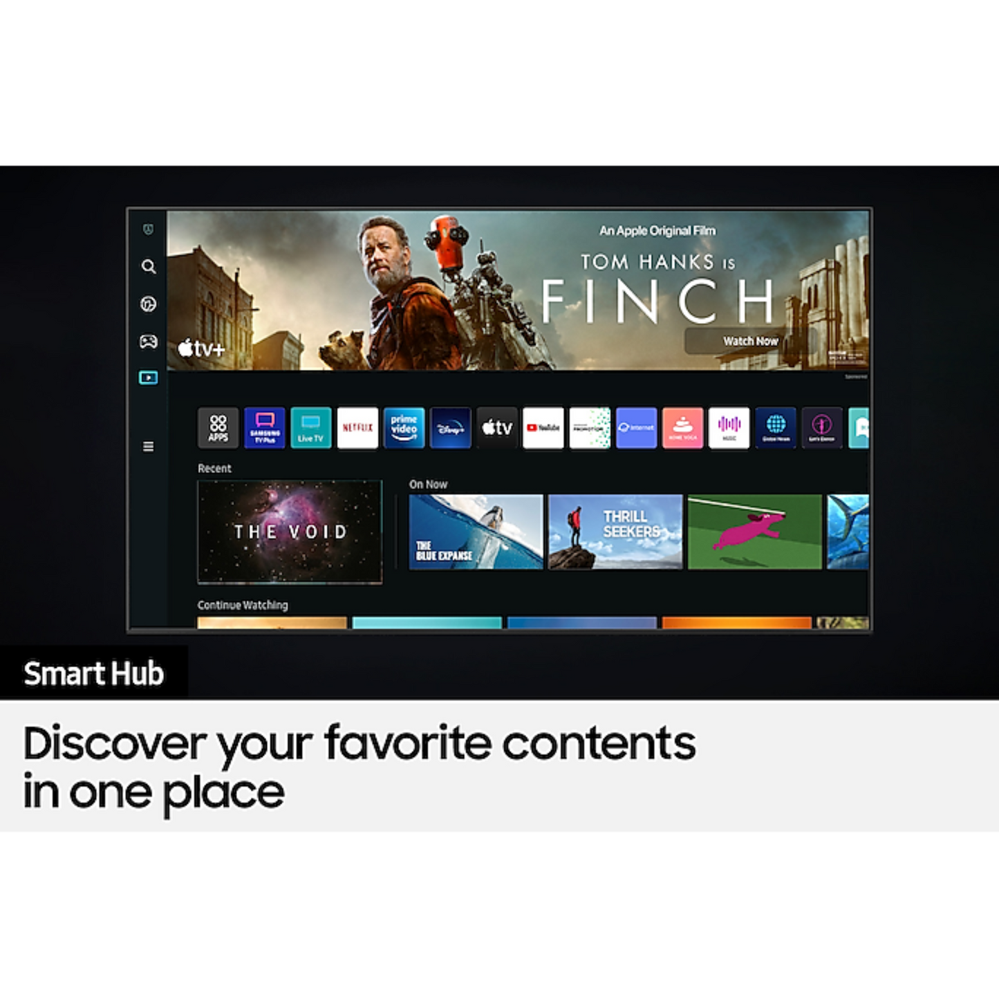 Samsung 65 inch Smart TV - 4K, 65AU8000