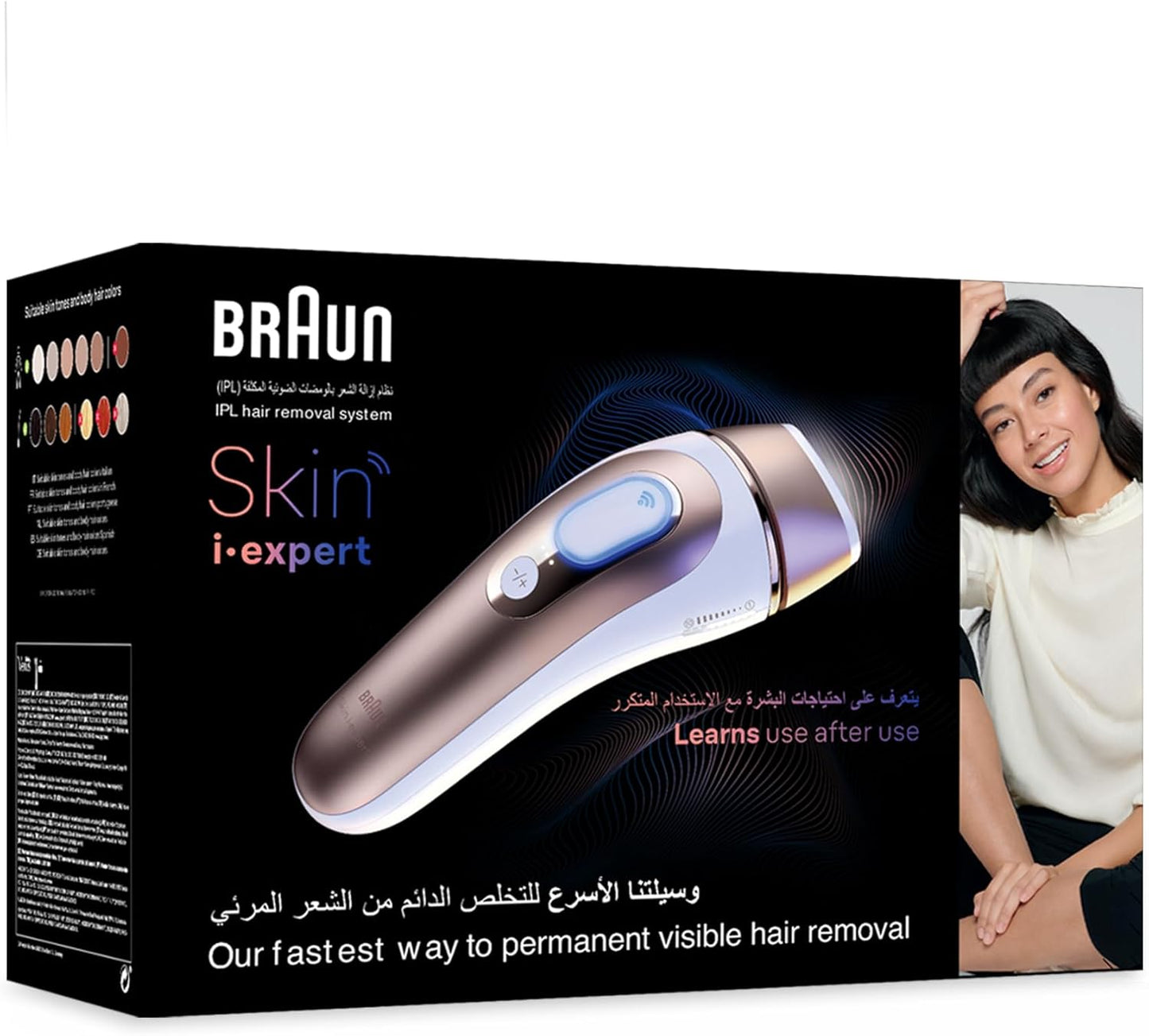 Braun IPL Skin i Expert Smart IPL Hair Removal