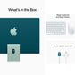 Apple iMac (24-inch, Apple M1 chip with 8‑core CPU and 8‑core GPU, 8GB RAM, 512GB) - Green