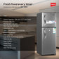 Impex 138L Double Door Refrigerator, IRF 138C