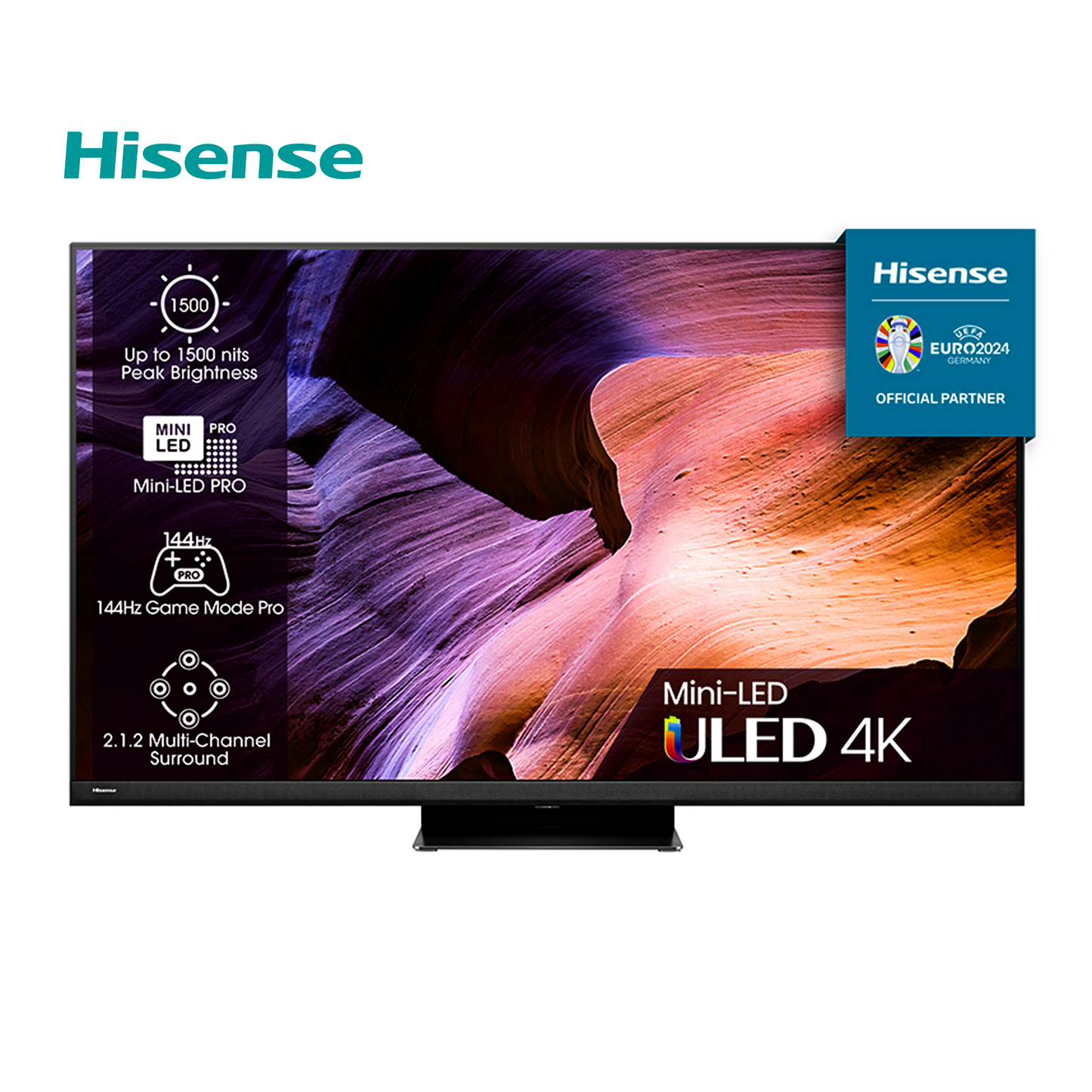 Hisense 65 inch Smart ULED Mini LED TV - 4K - 144Hz, 65U8K