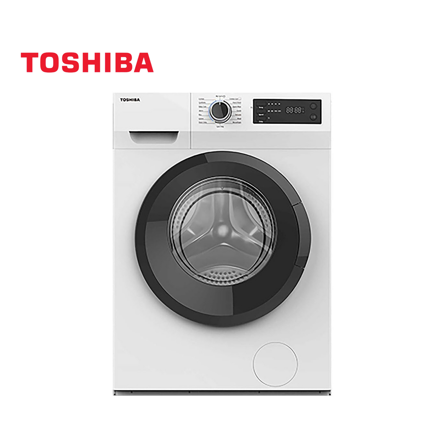 Toshiba 7KG Front Load Washer, TW-H80S2A-WK