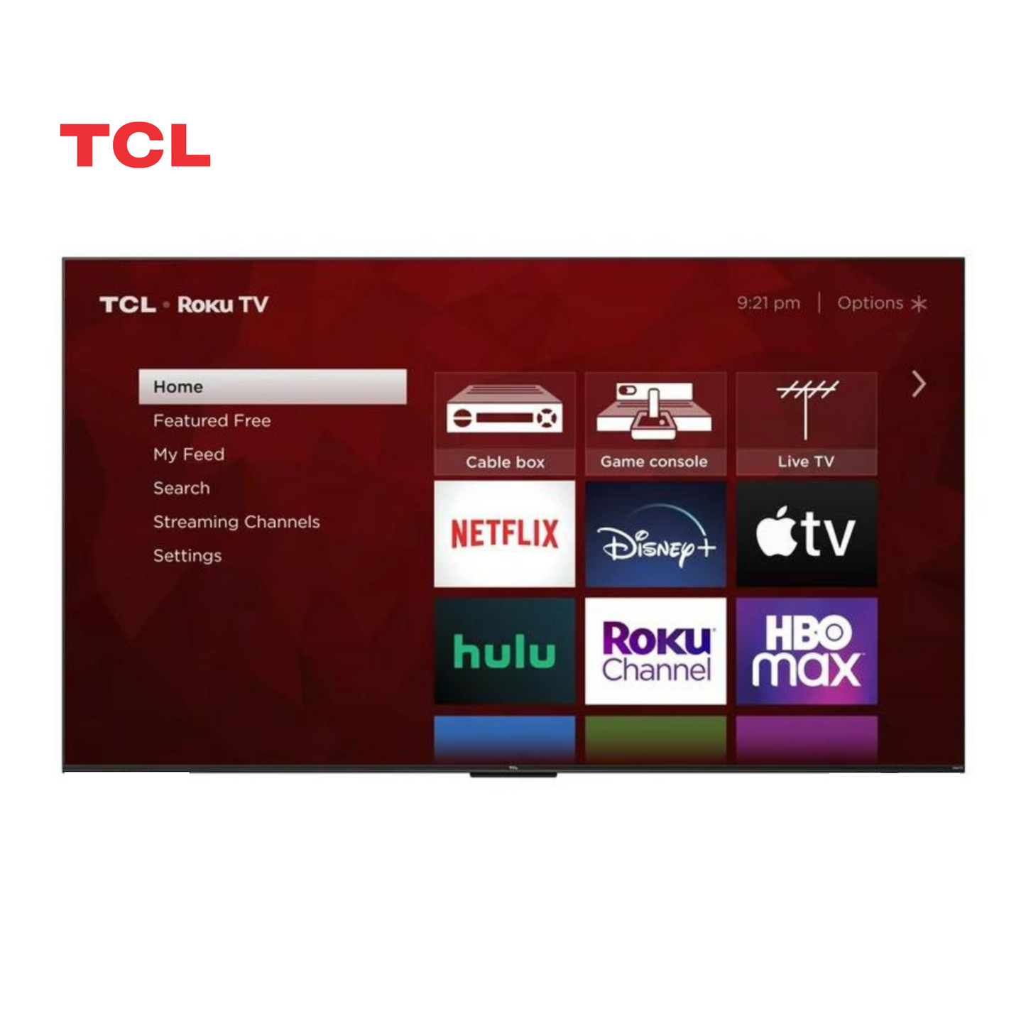 TCL 85 inch Smart TV - 4K, 85S410R