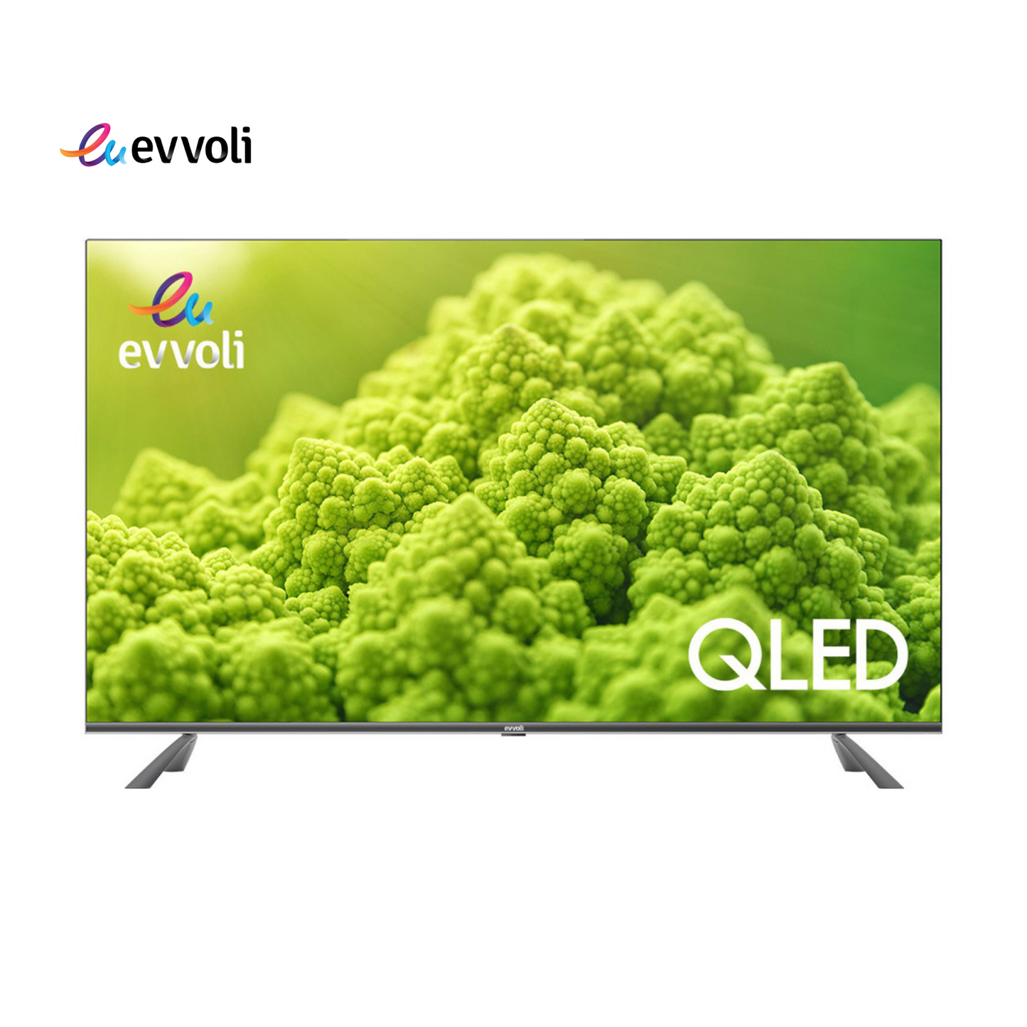 Evvoli 65 inch Android Smart QLED TV - 4K, 65EV350QA