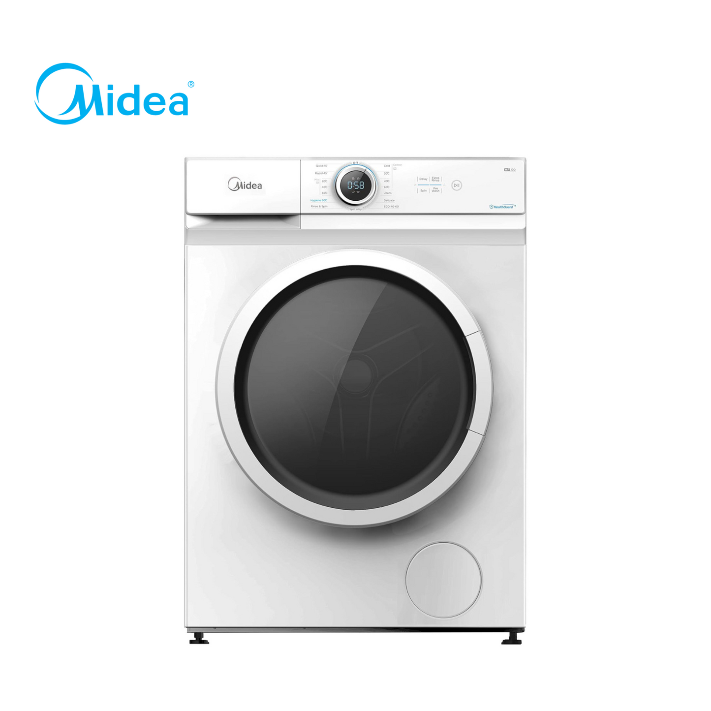 Midea 6KG Fully Automatic Washing Machine, MF100W60/W-GCC