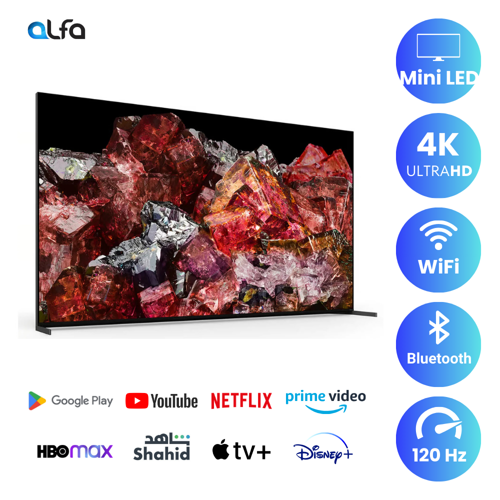 Sony 85 inch Android Mini LED TV - 4K - 120Hz, 85X95L