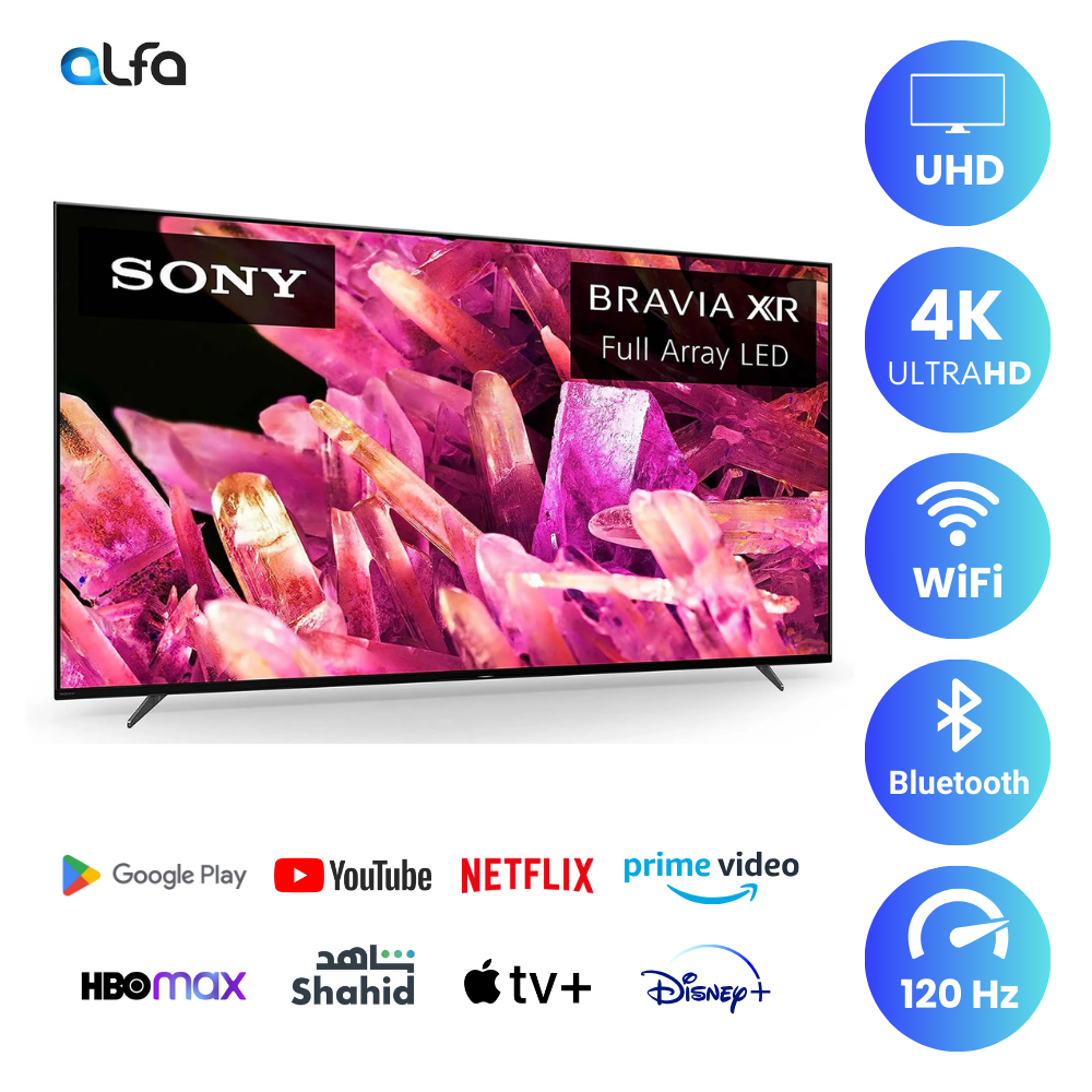 Sony 55 inch Smart Android TV - 4K - 120Hz, 55X90K