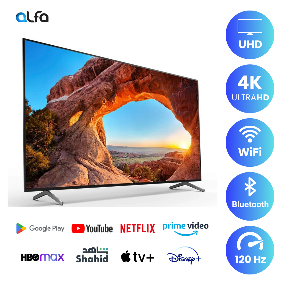 Sony 43 inch Smart Android TV - 4K - 120Hz, 43X85J