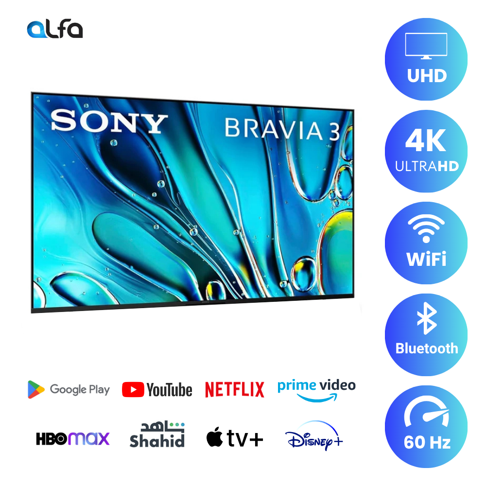 Sony 50 inch Bravia 3 Android Smart TV - 4K, 50S30