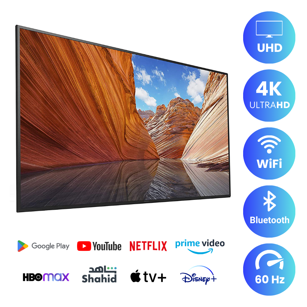 Sony 55 inch Smart Android TV - 4K, 55X80J