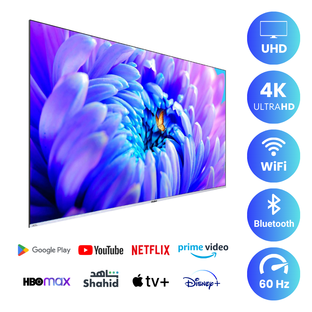 Haier 75 inch Android Smart HQLED TV - 4K, U75P751UX