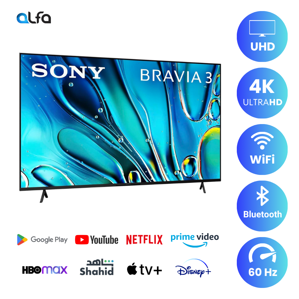 Sony 55 inch Bravia 3 Android Smart TV - 4K, 55S30