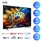TCL 55 inch Android Smart QLED TV - 4K, 55C715