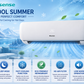 Hisense 1 Ton Rotary Split Air Conditioner - T3, AS-12CF4SWPHB00W