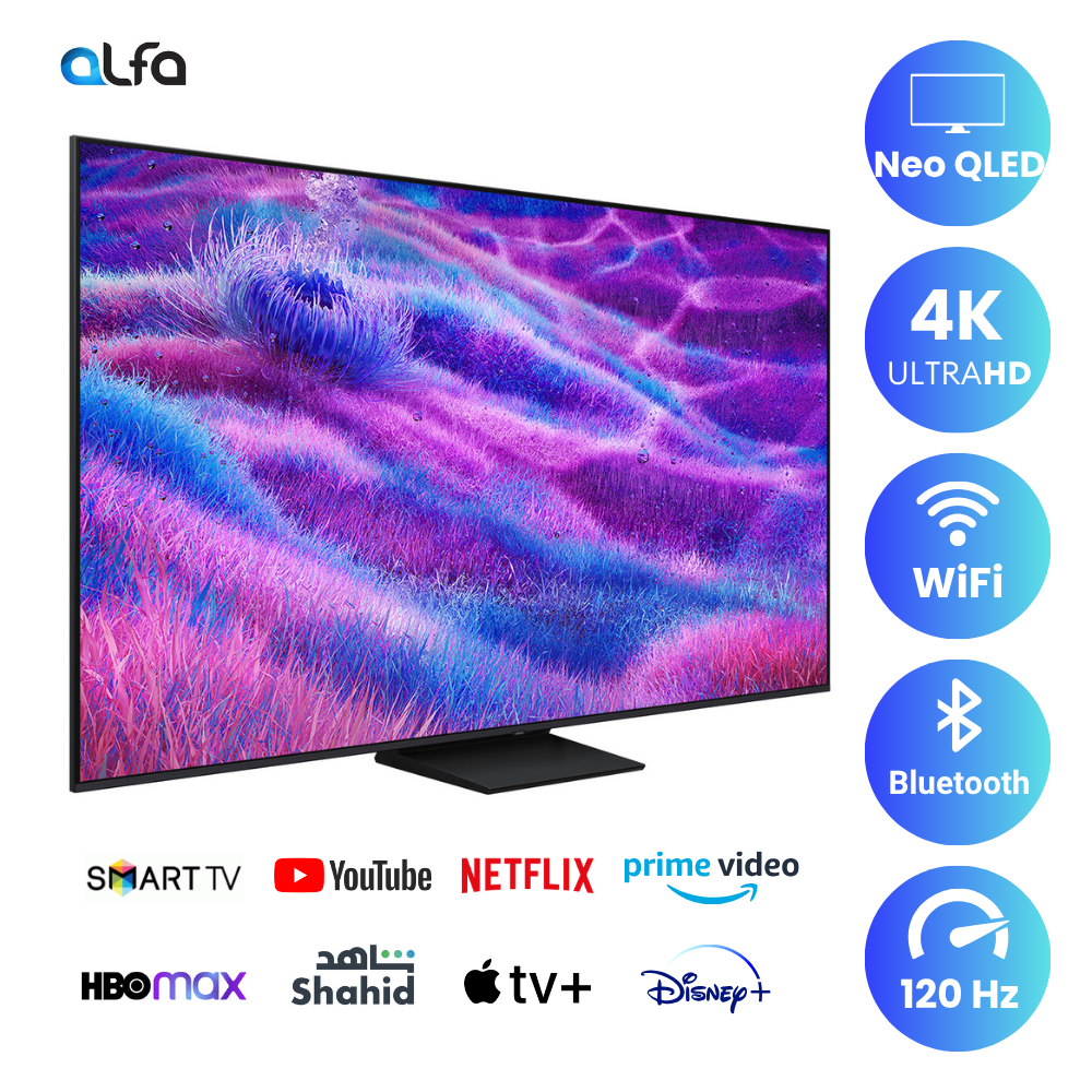 Samsung 55 inch Smart Neo QLED TV - 4K - 120Hz, 55QN80F