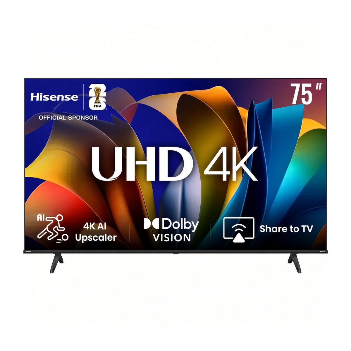 Hisense 75 inch Smart TV - 4K, 75E6N