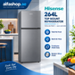 Hisense 264L Top Mount Refrigerator, RT3N264NAI
