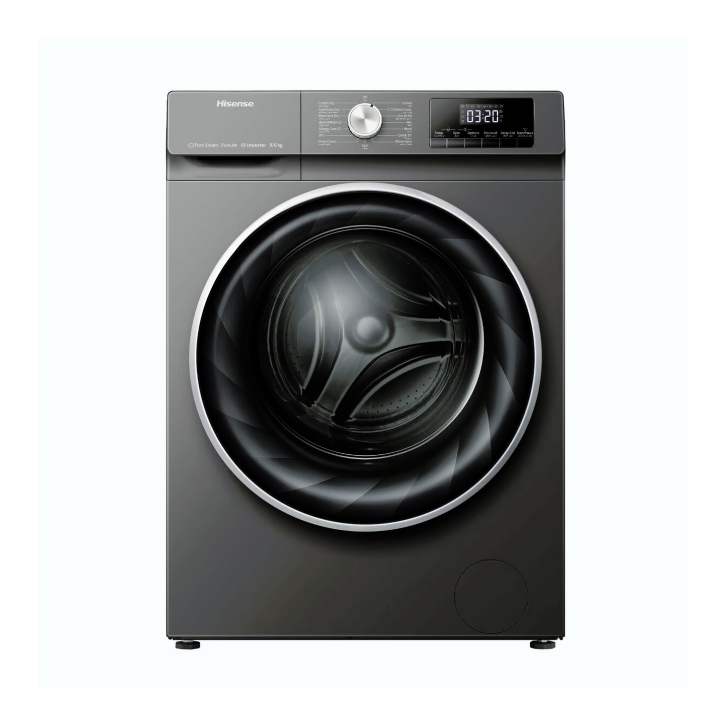 Hisense 9+6KG Fully Automatic Washer & Dryer, WDQY9014EVJMT