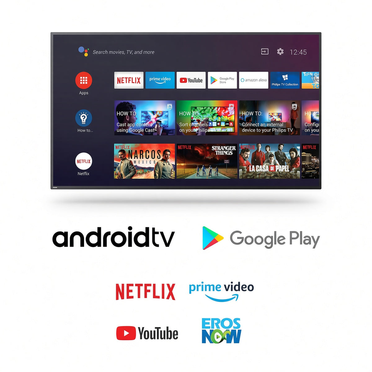 Philips 98 inch Smart LED Google TV - 4K UHD - 98PUT7129