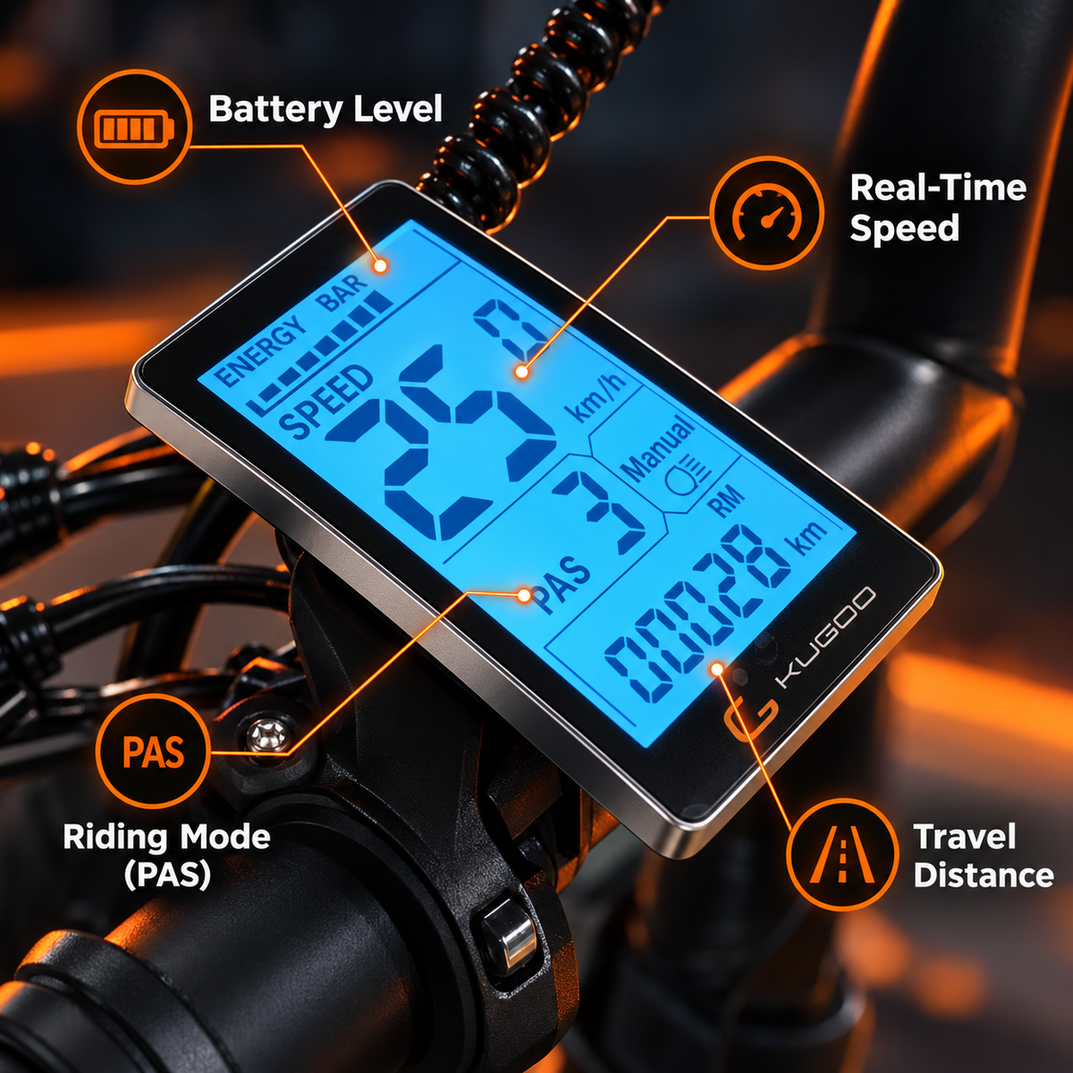 Kugoo Electric Scooter 750W 35KM Range 35KM Speed, T31