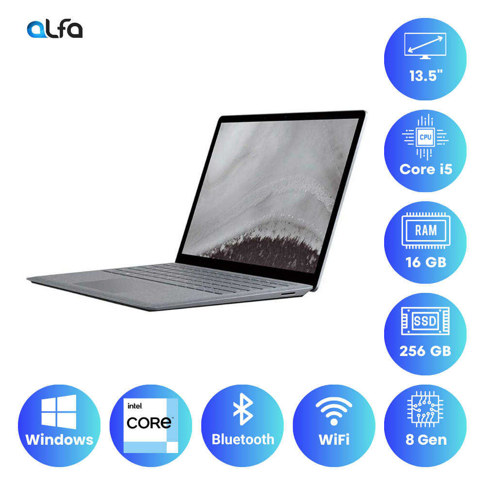 Microsoft Surface Laptop 2 – 13.5 inch Touch-Screen – Intel Core i5- 16GB RAM - 256GB SSD