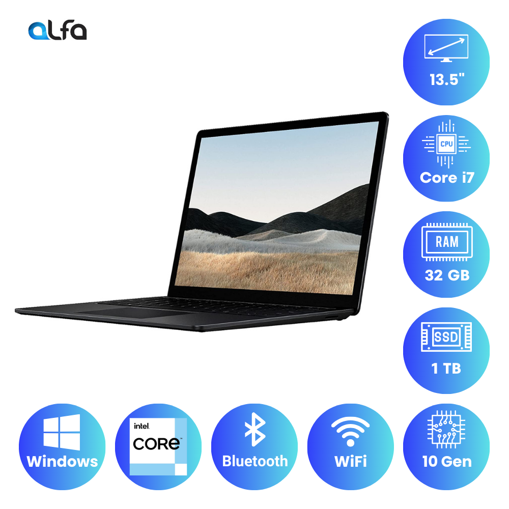 Microsoft Surface Laptop 3 – 13.5 inch Touch-Screen – Intel Core i7 - 32GB RAM - 1TB SSD