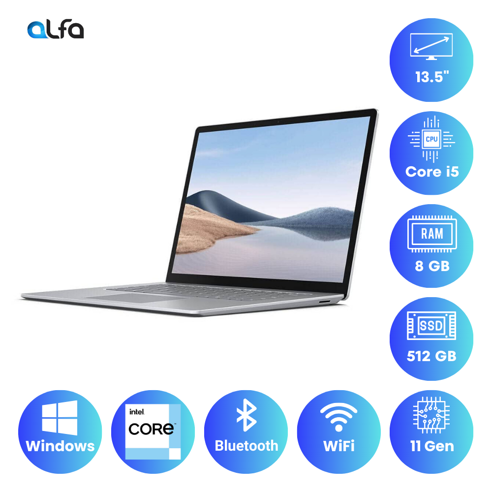 Microsoft Surface Laptop 4 – 13.5 inch Touch-Screen – Intel Core i5- 8GB RAM - 512GB SSD