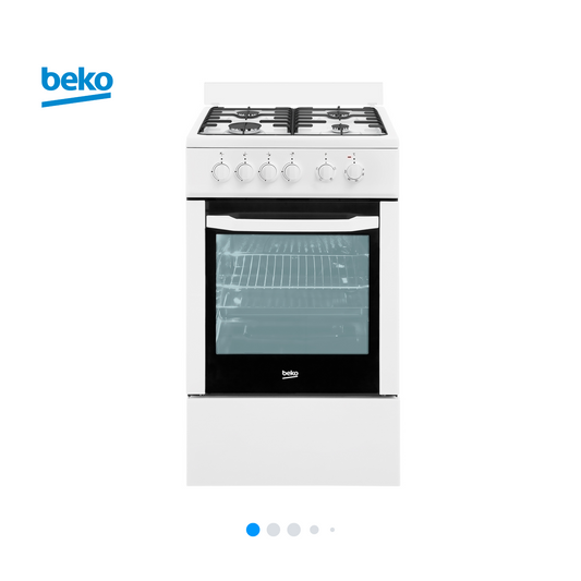 Beko 50X60Cm 4 Burner Cooking Range, FFSS52000W