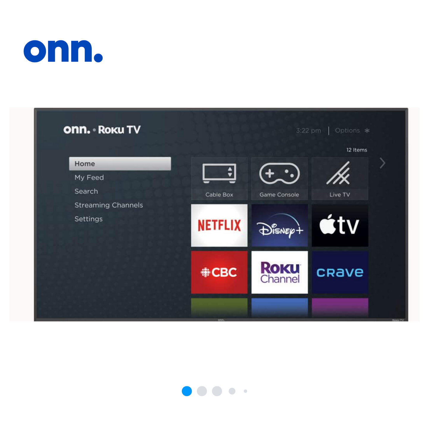 Onn 50 inch Smart TV - 4K