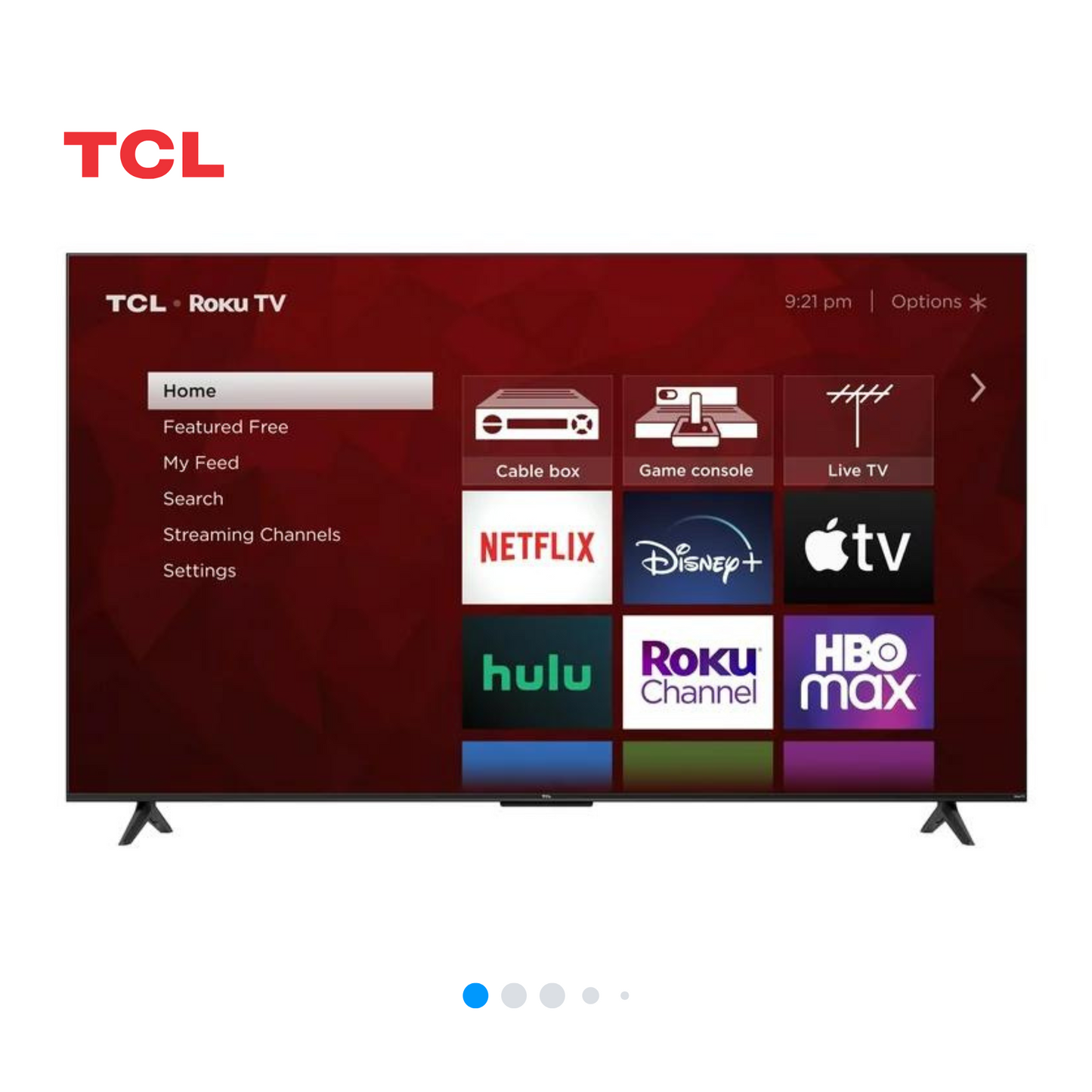 TCL 55 inch Smart TV - 4K, 55S451