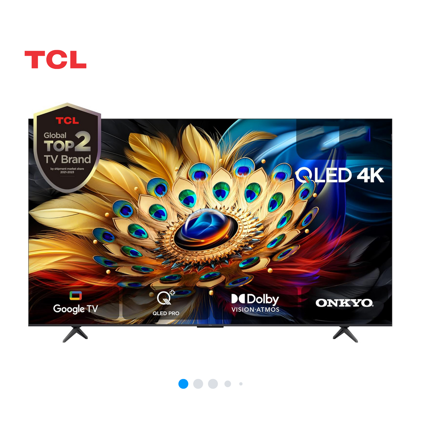 TCL 55 inch Android Smart QLED TV - 4K, 55C715