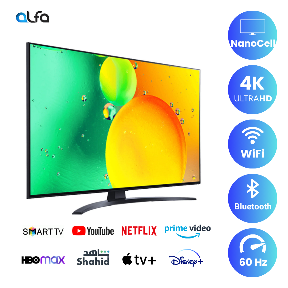 LG 70 inch NanoCell Smart TV, 70NANO76