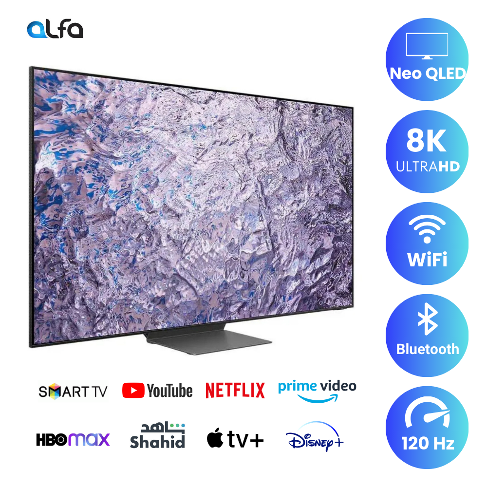 Samsung 65 inch Smart Neo QLED TV - 8K, 65QN900C