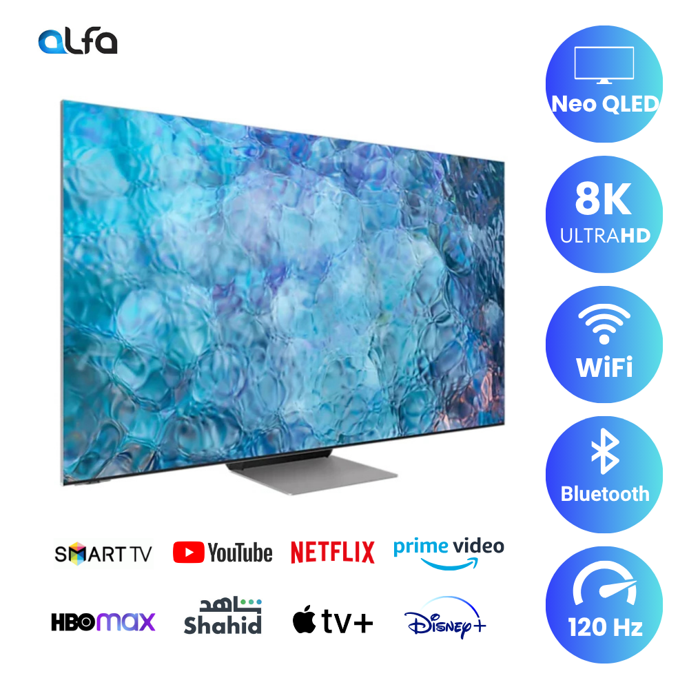 Samsung 75 inch Smart Neo QLED TV - 8K, 75QN900B
