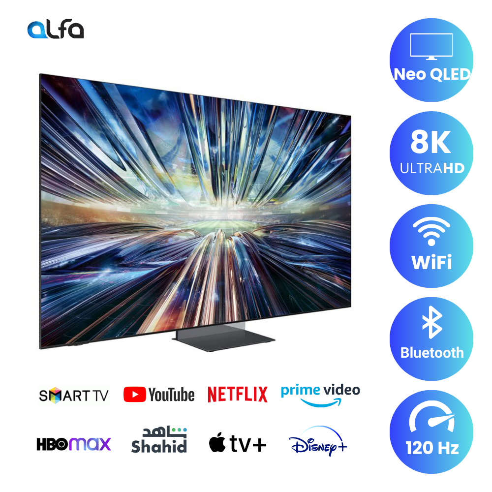 Samsung 85 inch Smart Neo QLED TV - 8K, 85QN900D