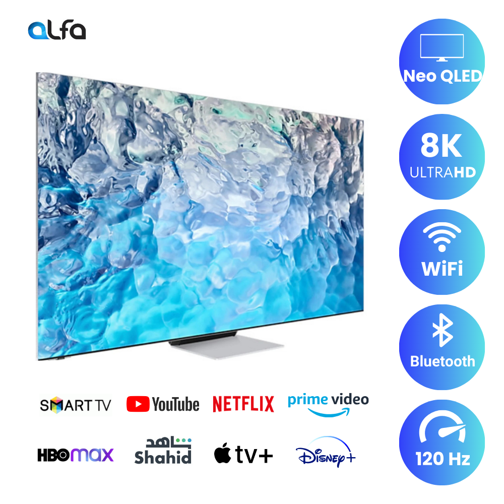 Samsung 85 inch Smart Neo QLED TV - 8K - 120Hz, 85QN900B